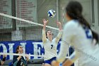 VB vs MHC  Wheaton Women's Volleyball vs Mount Holyoke College. - Photo by Keith Nordstrom : Wheaton, Volleyball, VB